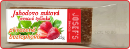 Bez lepka jahoda a mäta