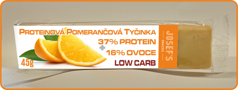 Pomarančová s 37% Proteína